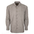 Drake Waterfowl Featherlite Check Long Sleeve Shirt Chocolate Brown