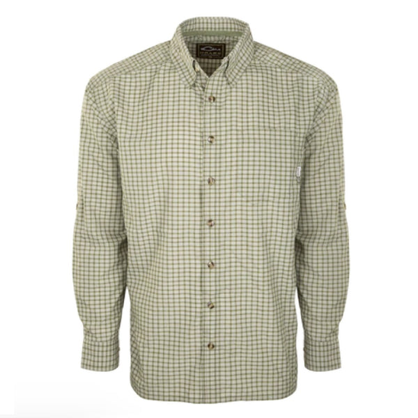 Drake Waterfowl Featherlite Check L/S Shirt