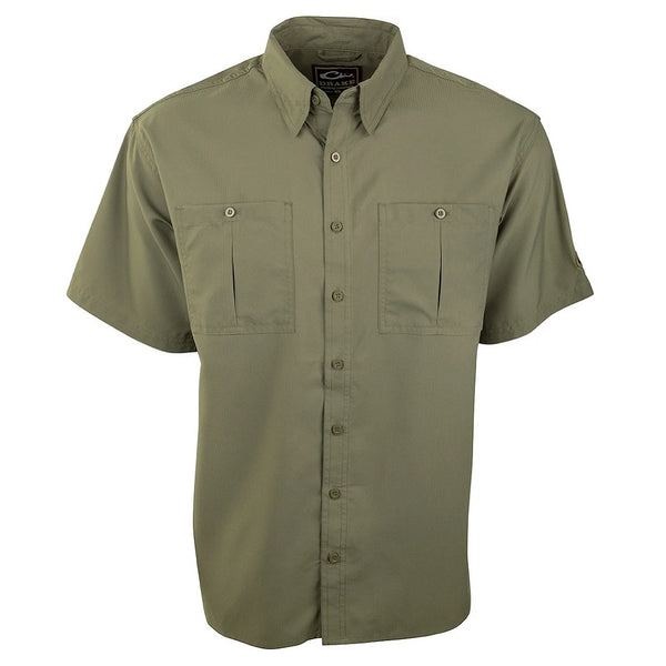 Drake Waterfowl Flyweight Vented Back S/S Shirt