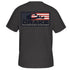 Drake Waterfowl Youth Patriotic Bar Short Sleeve T-Shirt