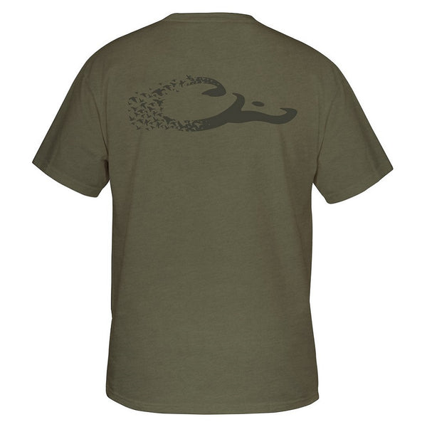 Drake Waterfowl Duck Logo S/S T-Shirt