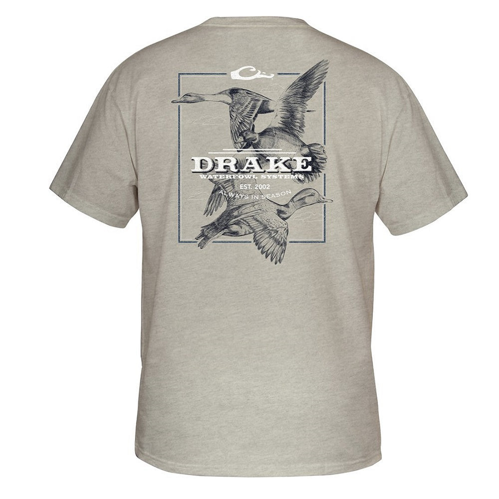 Drake Waterfowl Kings Of The Sky S/S T-Shirt