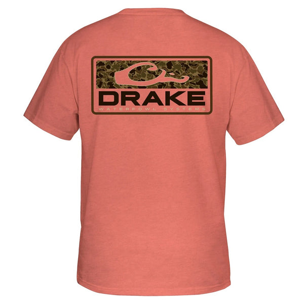 Drake Waterfowl Old School Bar S/S T-Shirt