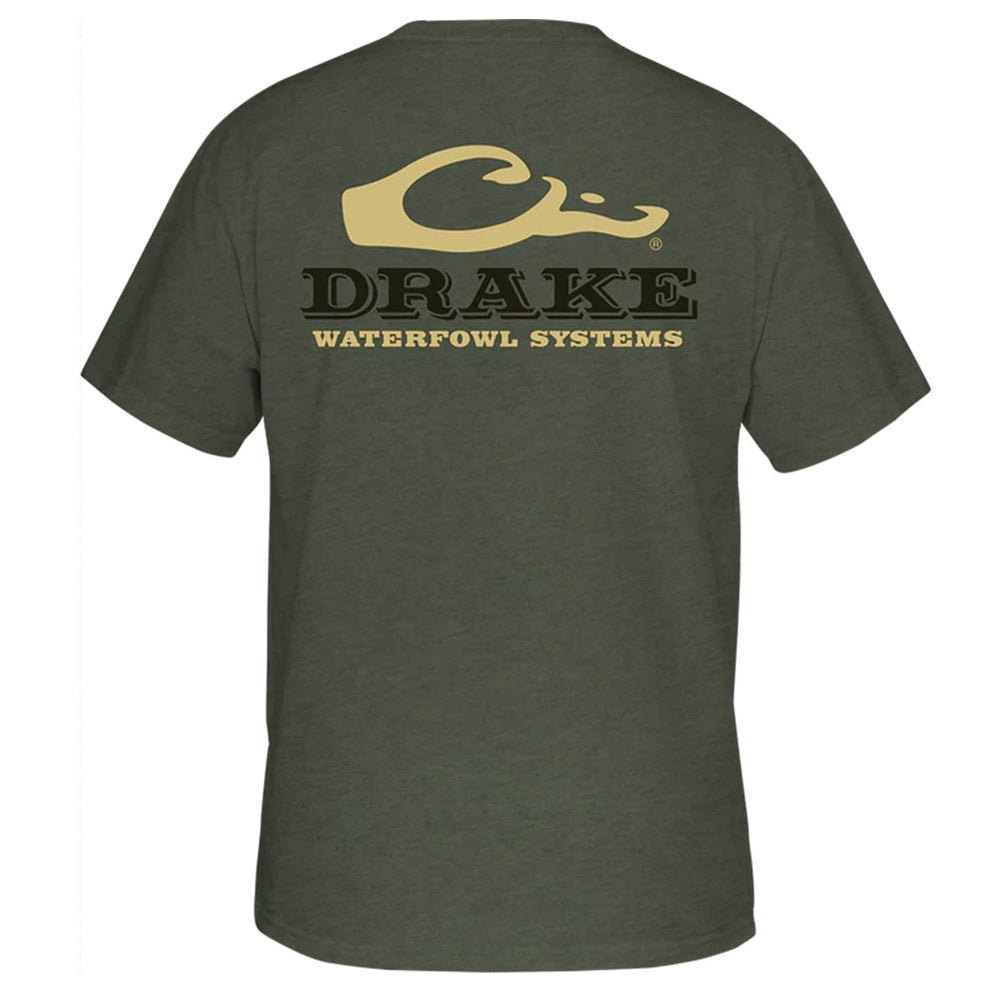 Drake Waterfowl Logo S/S T-Shirt