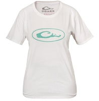 Drake Waterfowl Lady Drake Logo Short Sleeve T-Shirt
