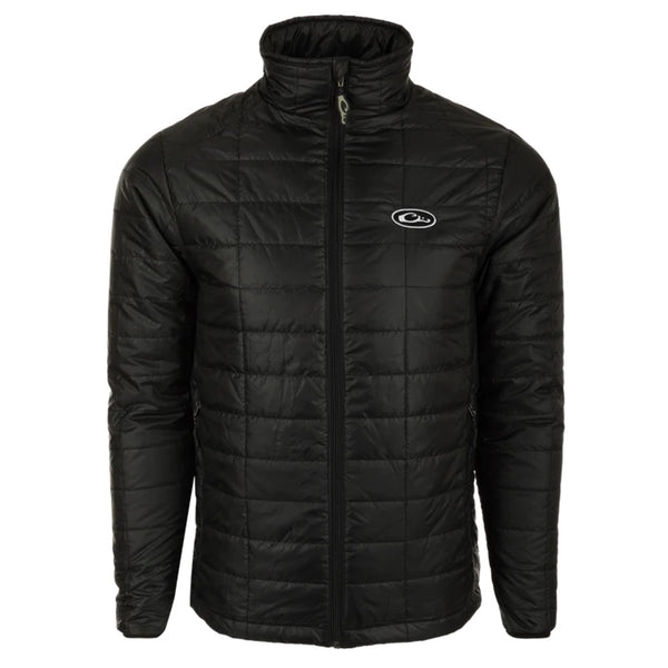 Drake Waterfowl Synthetic Down Pac-Jacket Caviar Black