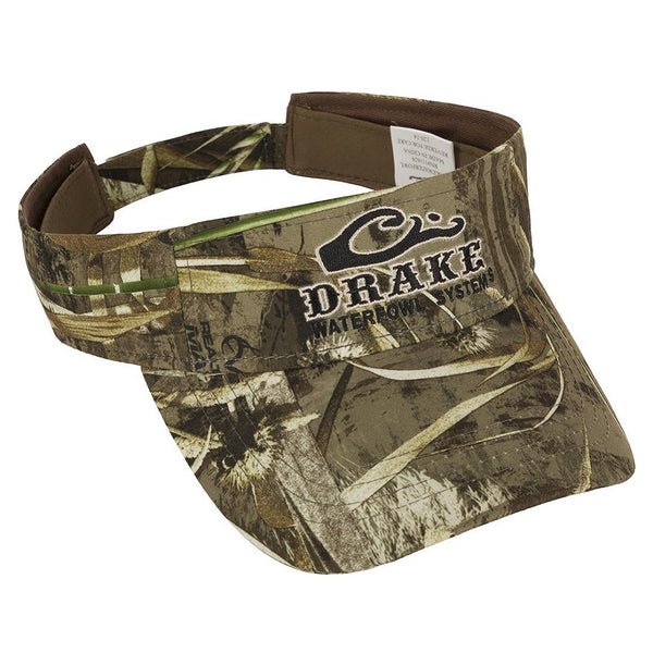 Drake Waterfowl Logo Camo Visor