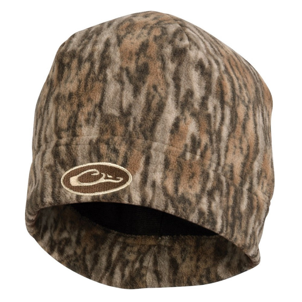 Drake Waterfowl Camo Windproof Fleece Stocking Cap