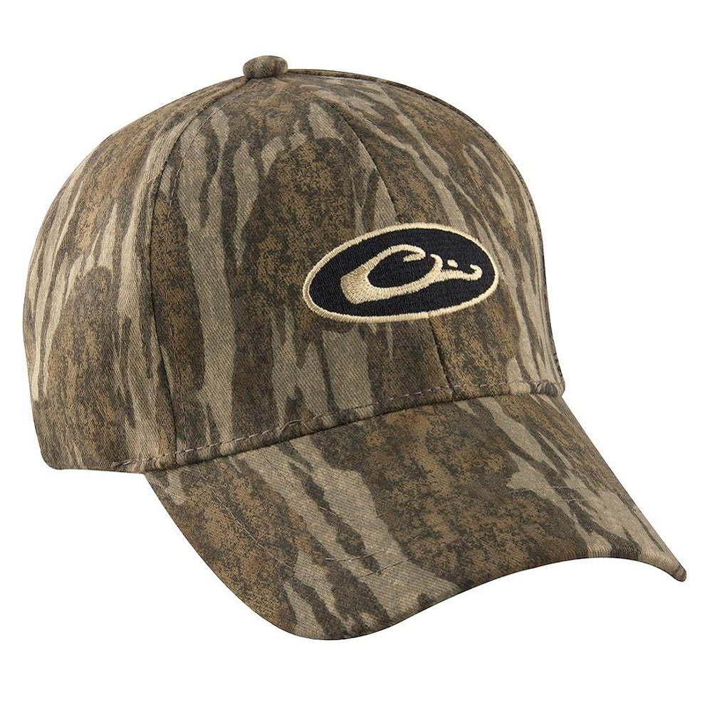 Drake Waterfowl Oval Logo Cotton Camo Cap
