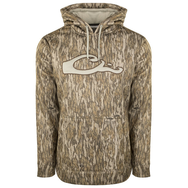 Drake Waterfowl Performance Camo Logo Hoodie