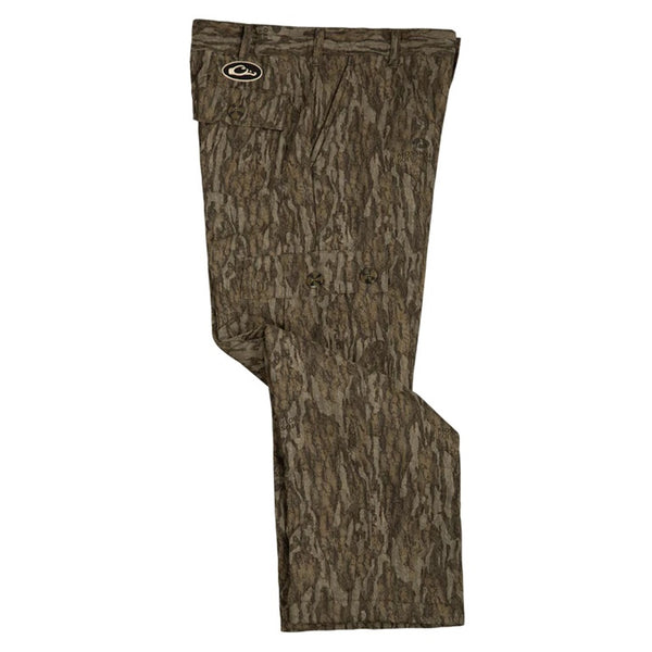 Drake Waterfowl MST Youth Fleece Lined Pants Mossy Oak Bottomland