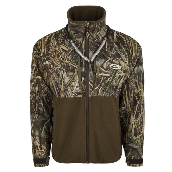 Drake Waterfowl MST Guardian Eqwader Flex Fleece Full Zip Jacket