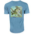 Heybo Bass Short Sleeve T-Shirt Slate Blue