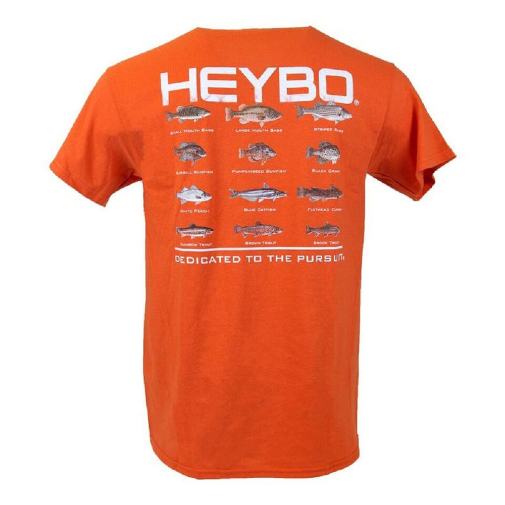 Heybo Freshwater Fish Chart SS T-Shirt