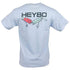Heybo Crankbait Short Sleeve T-Shirt Sky Blue