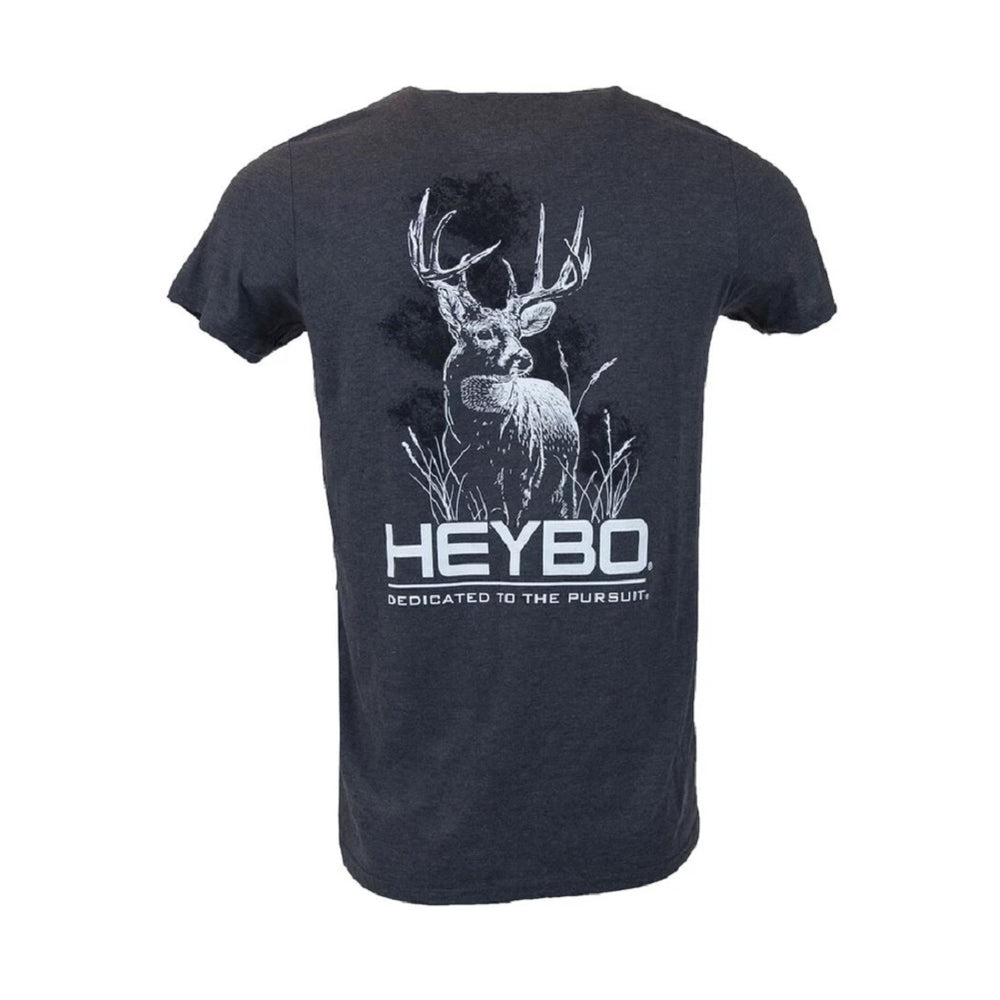 Heybo Buck Silhouette SS Tri-Blend T-Shirt