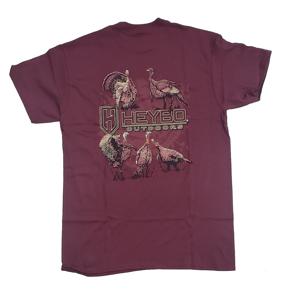 Heybo Turkey Language Short Sleeve T-Shirt
