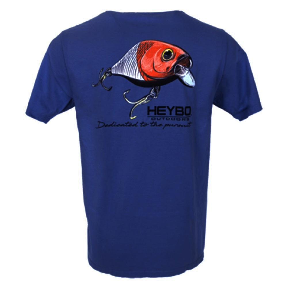 Heybo Topwater Lure Ring Spun Short Sleeve T-Shirt