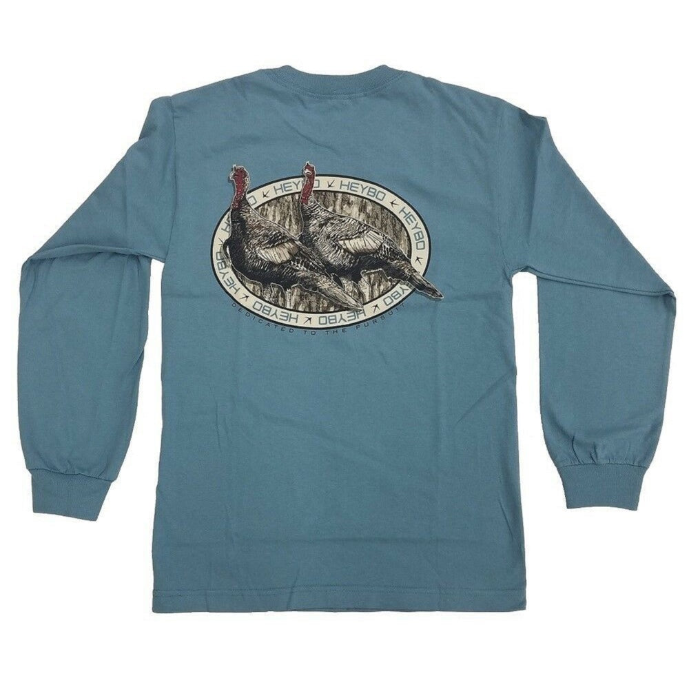 Heybo Bottomland Turkeys LS T-Shirt
