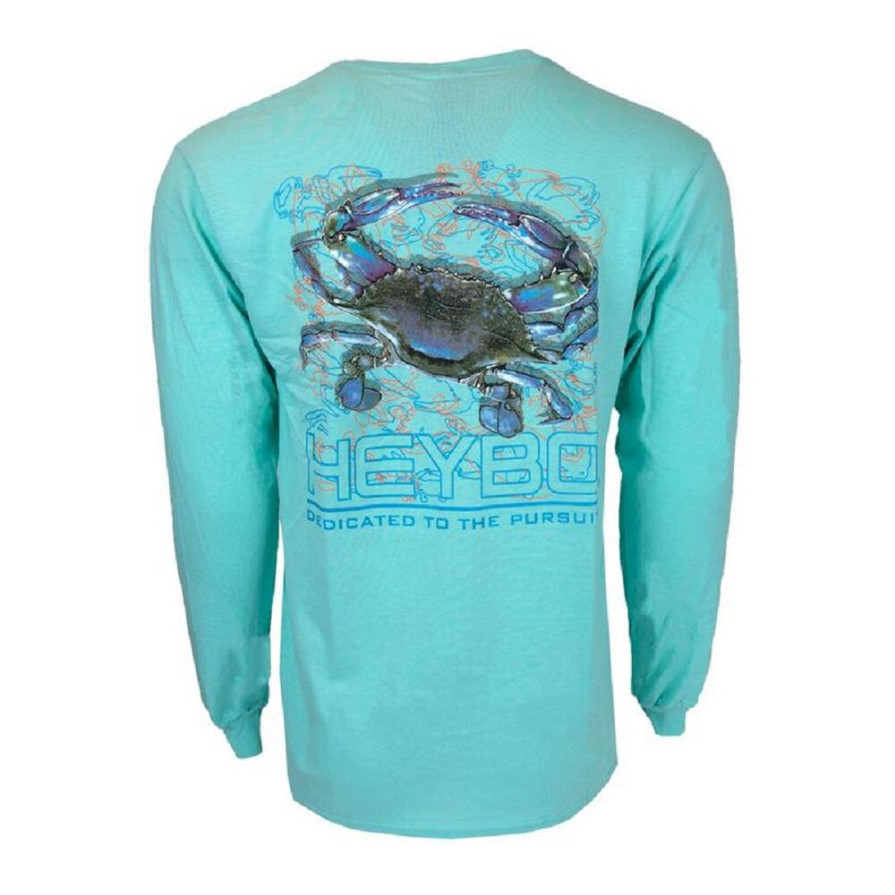 Heybo Blue Crab LS T-Shirt