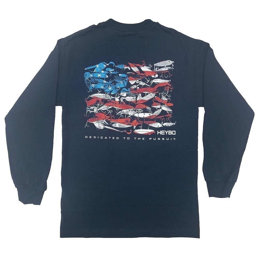 Heybo Lure Flag LS T-Shirt