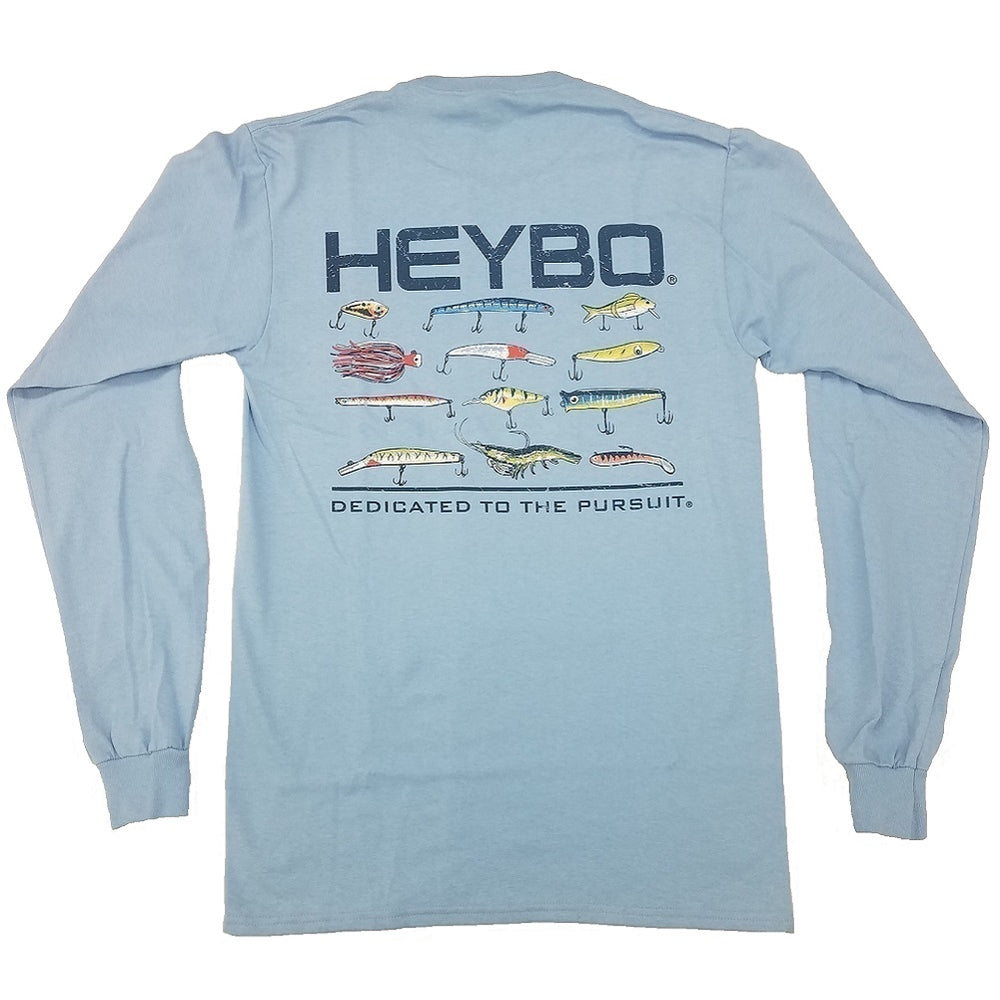 Heybo Inshore Lures LS Tri-Blend T-Shirt