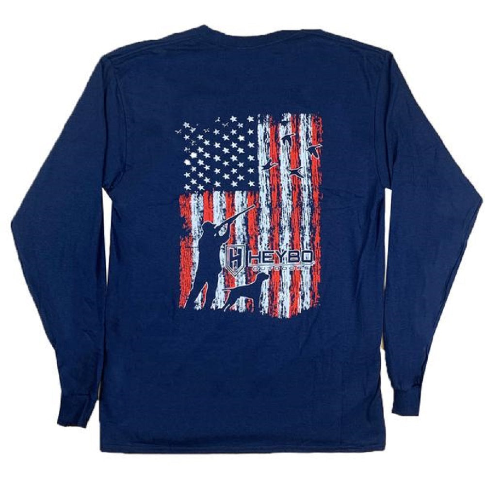 Heybo Merica Ducks L/S T-Shirt