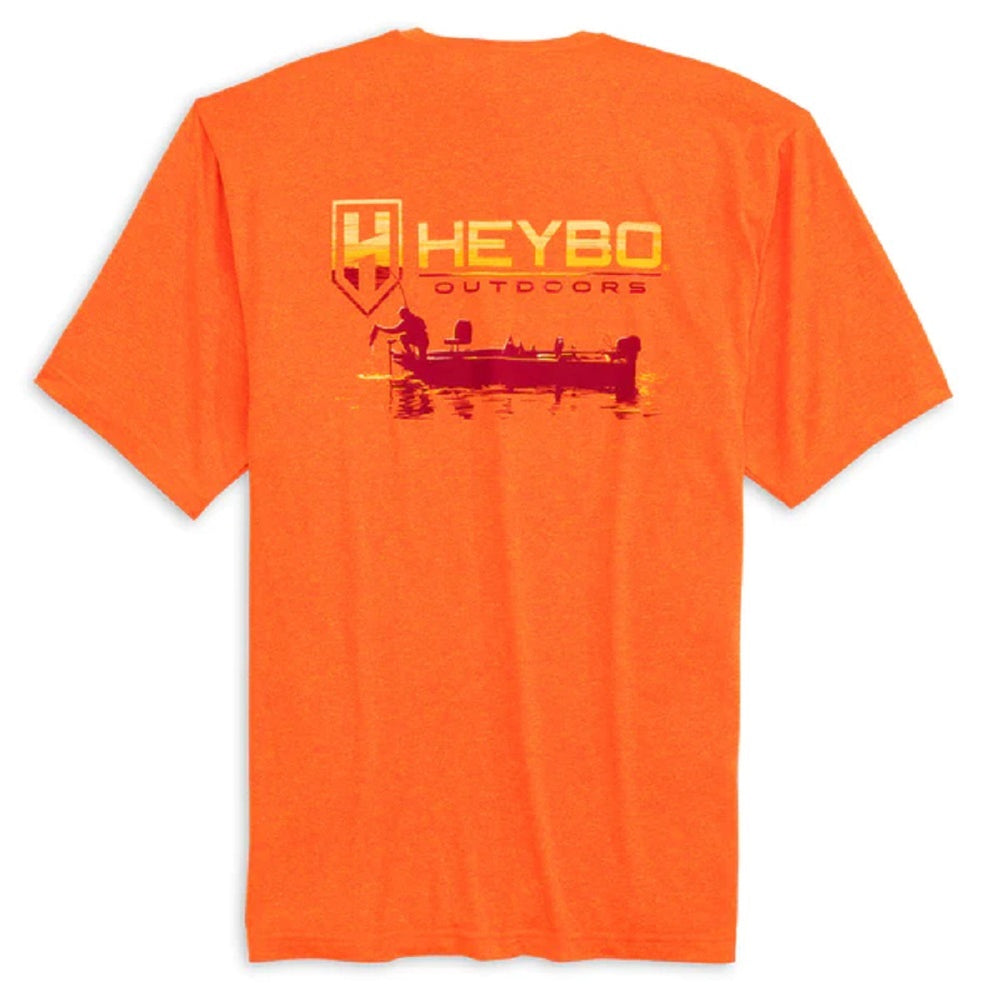 Heybo Heather Angler S/S Performance T-shirt