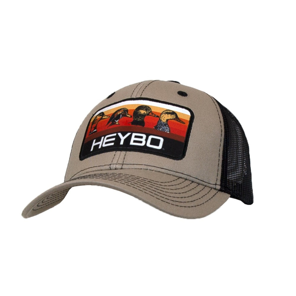 Heybo Duckhead Sunrise Patch Mesh Cap