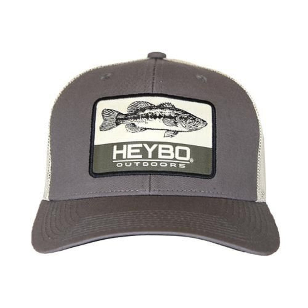 Heybo Vintage Bass Meshback Trucker Cap