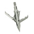 Muzzy 100 Grain 4 Blade Trocar HB Ti Hybrid Broadheads 3-Pack