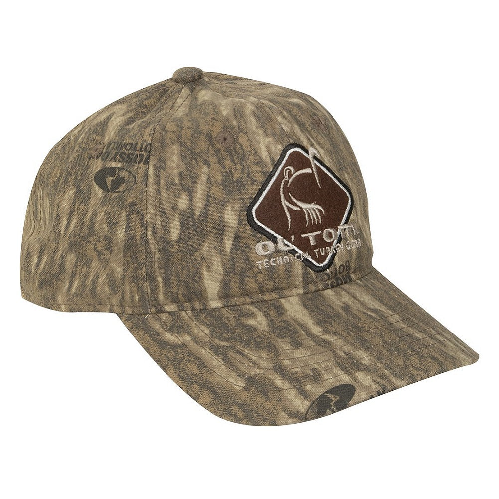 Ol' Tom Camo Cotton Diamond Logo Cap Mossy Oak Bottomland