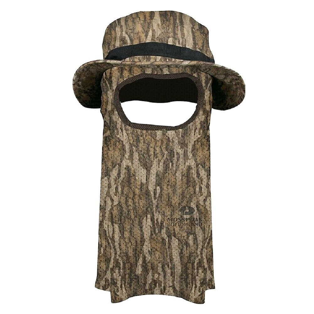 Ol' Tom Big Bob Boonie Hat with Face Mask Mossy Oak Bottomland