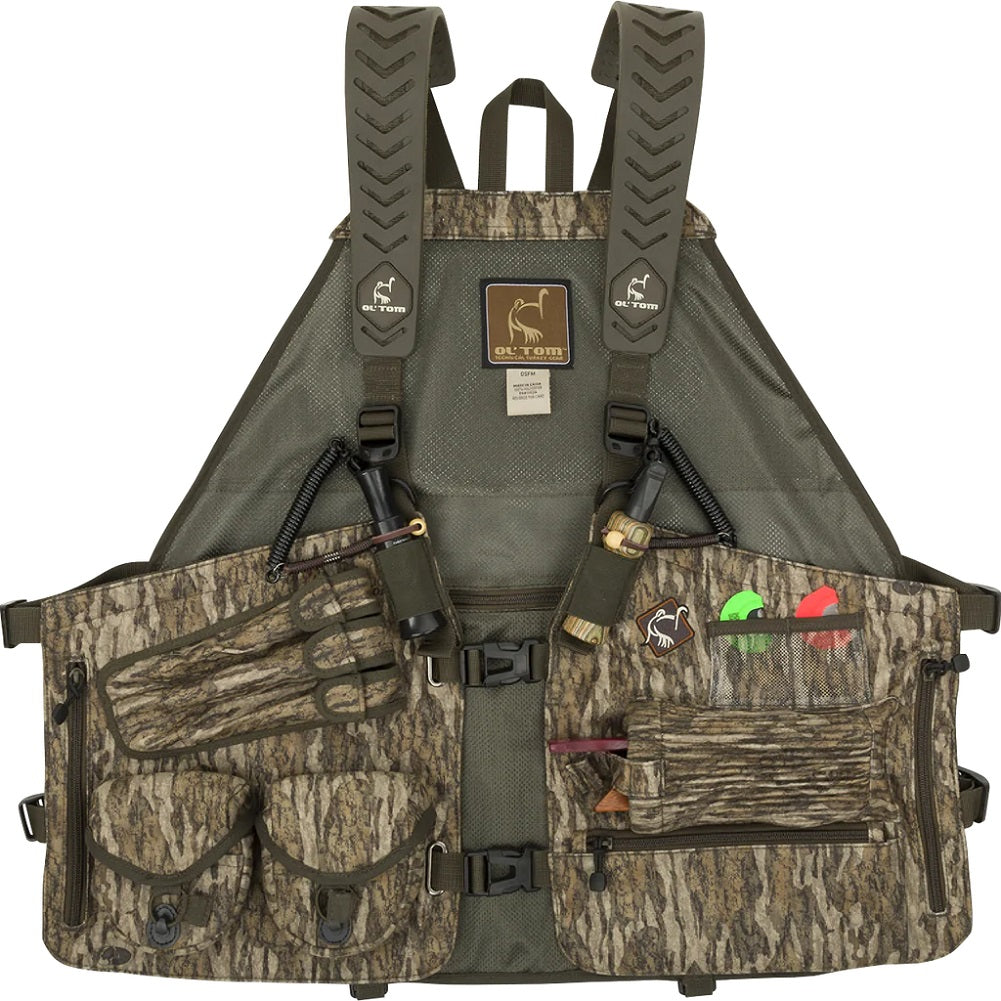 Ol' Tom Time & Motion Gunslinger Turkey Vest Mossy Oak Bottomland