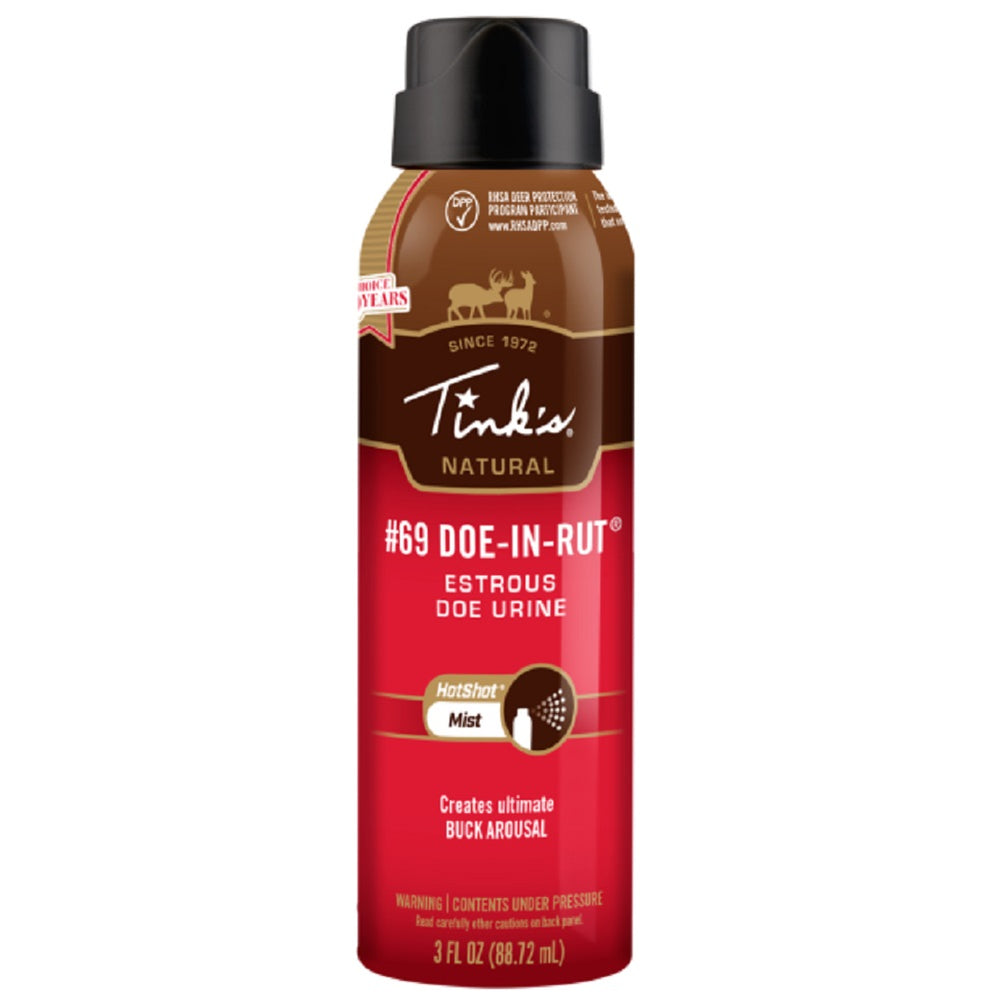 Tink's Hot Shot #69 Doe-In-Rut Lure Doe In Estrous 3 oz