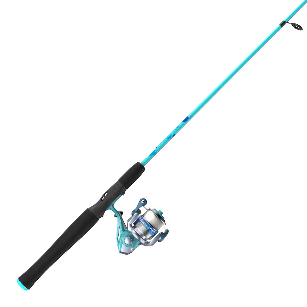Zebco Splash 2-pc Spinning Combo Sz 20 Med Light 6'