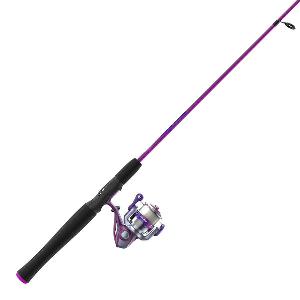 Zebco Splash 2-pc Spinning Combo Sz 20 Med Light 6'