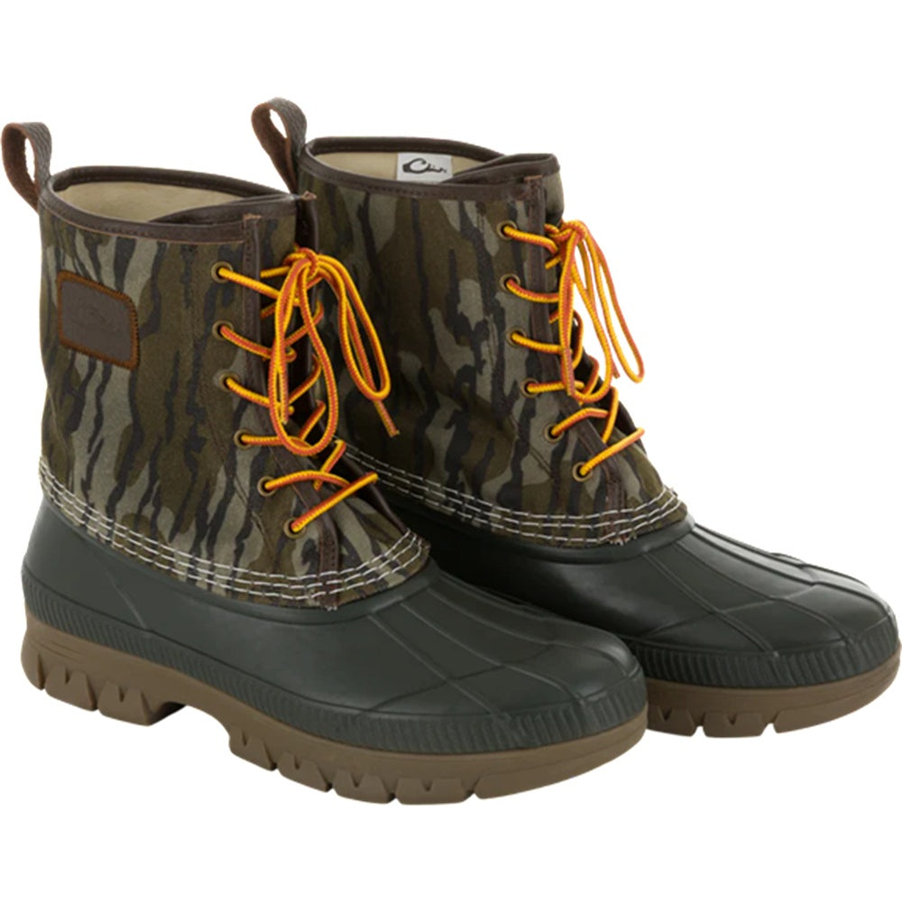 Drake Waterfowl Throwback 80 Waxed Canvas Lace Up Duck Boot