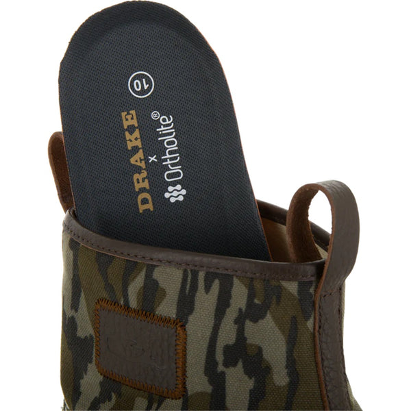 Drake Waterfowl Throwback 80 Waxed Canvas Slip On Duck Boot