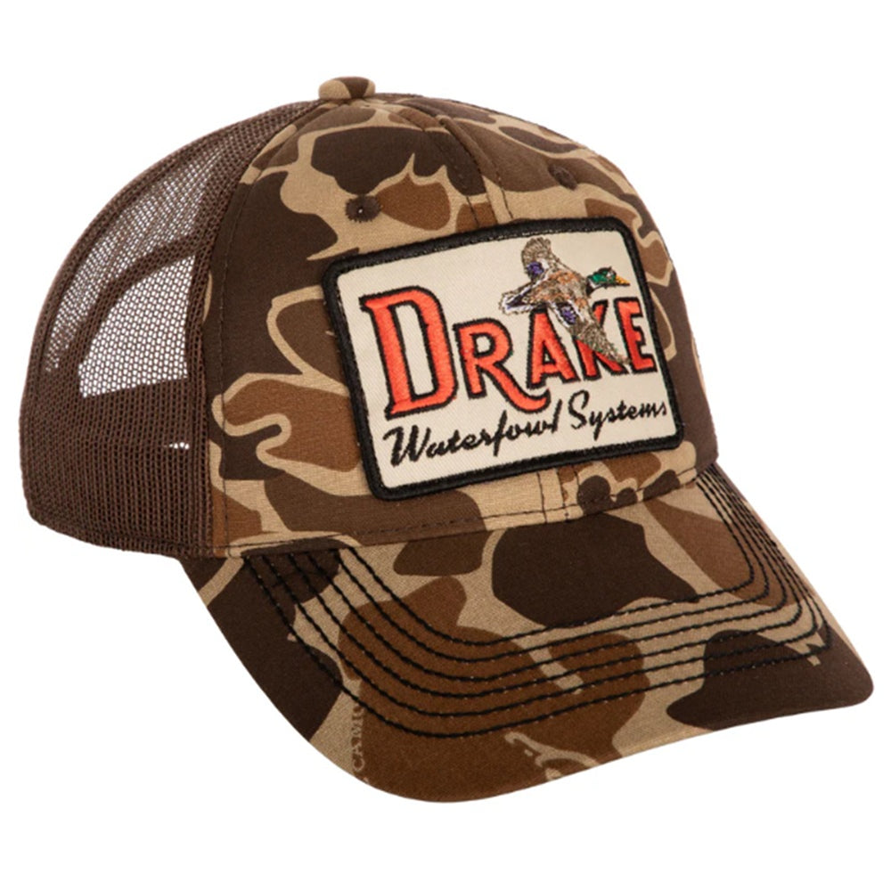 Drake Waterfowl Square Patch Foam Front Ball Cap