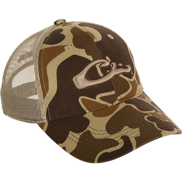 Drake Waterfowl 6 Panel Camo Mesh Back Cap