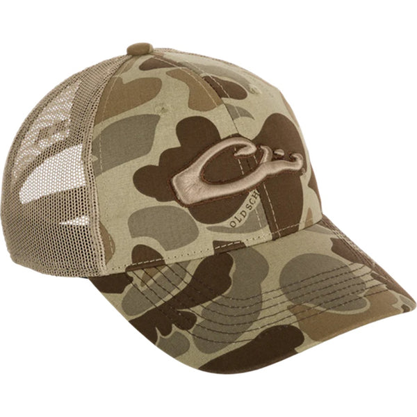 Drake Waterfowl 6 Panel Camo Mesh Back Cap