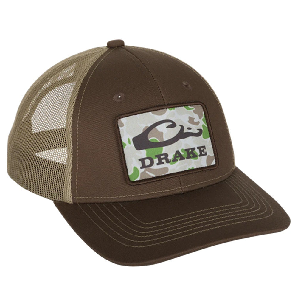 Drake Waterfowl Old School Patch Mesh Back Cap