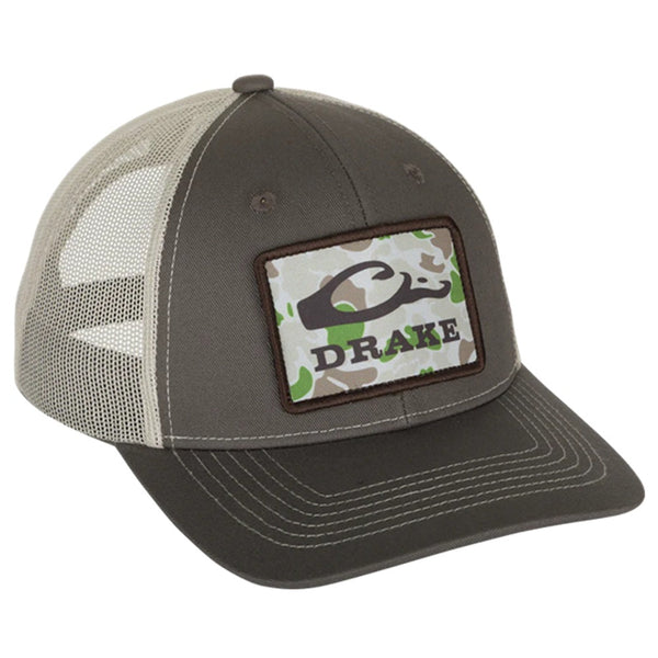 Drake Waterfowl Old School Patch Mesh Back Cap
