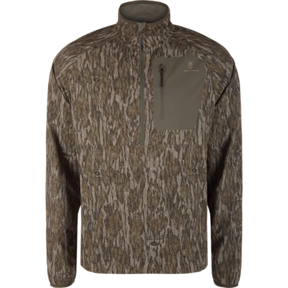 Drake Non-Typical Lightweight SWT Half Zip Pullover with Scent Control
