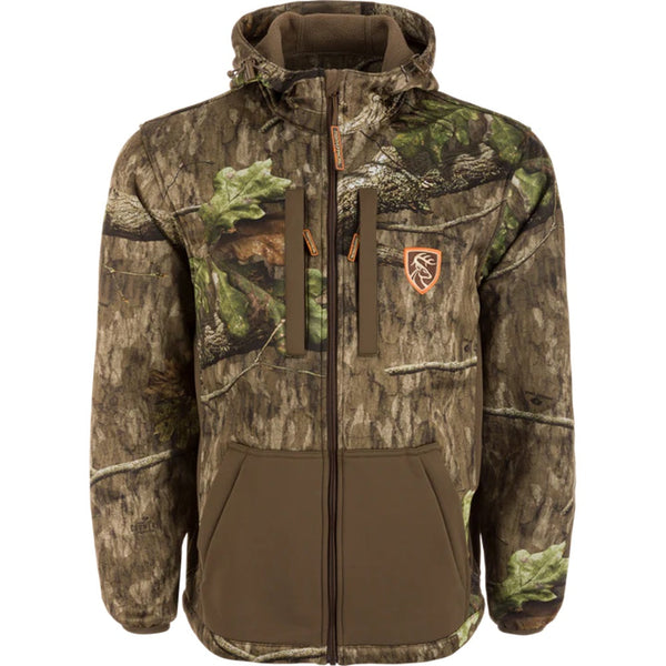 Drake Non-Typical Endurance Hooded Full Zip Jacket with Scent Control Mossy Oak Country Roots