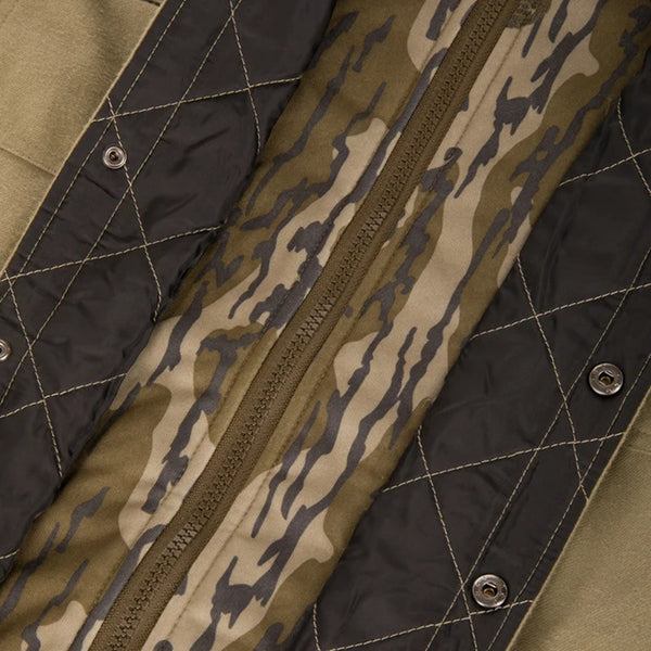 Drake Youth Campfire Flannel Hoodie