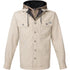 Campfire Canvas Shirt Jac Hoodie Khaki