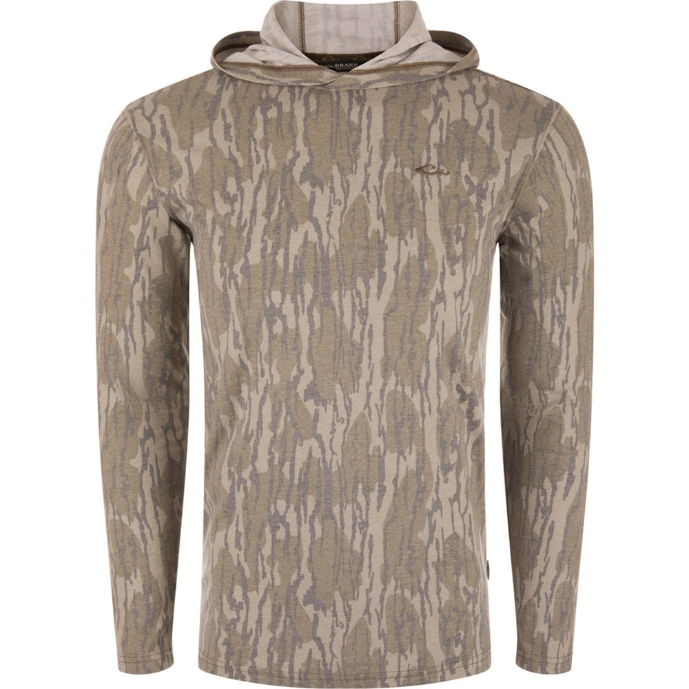 Drake Tri Blend L/S Camo Hoodie