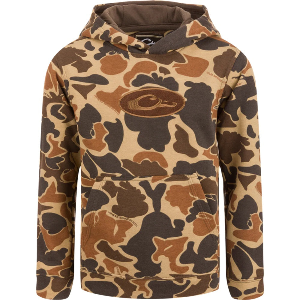 Drake Waterfowl Youth Three End Hoodie